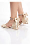 Satin Stylish Women's Shoes with Bow Tie and Ankle Strap, Short Heel