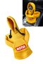 Yellow Hooded Gear Shift Cover – Auto Gear Shift Hoodie Cover with Motul Logo, Universally Compatible, Stylish Design - 2