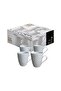 Ceramic Embos Mugs, 450 ml, 4 pcs - 5