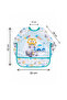 Baby Bibs for Boys - Car and Lion Patterned Set of 2 - 3