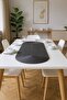 Washable Wicker Runner 33X100 cm - Oval Jute Look Knitted Tablecloth - Bohemian & Scandinavian - 8
