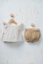 Baby Girl Muslin Flounce Strap Botanical Patterned Blouse and Shorts Set - 7