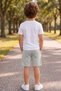 Boy's Multi-Colored Printed Trendy Summer Shorts Set - 5