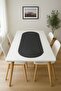 Washable Wicker Runner 33X100 cm - Oval Jute Look Knitted Tablecloth - Bohemian & Scandinavian - 2