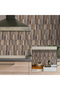 3D Self-Adhesive Metal Composite Wall Tile 30 cm X 30 cm (2 Pieces - 0.18 m²) - 3