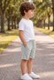 Boy's Multi-Colored Printed Trendy Summer Shorts Set - 2