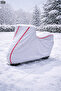 Red Biblaced Gray Motorcycle Cover (4 Seasons)-Waterproof - 6