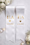 Jewelry Ribbon 2 Meters 2 Pieces Gold-Silver Print - 3