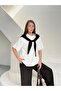Shawl Collar Garnished Modal Fabric Women's Tracksuit Set - 4