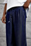 Men's Trousers Nmrc Tensel Dark Navy Blue Baggy Tencel - 4