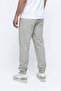 Men's Gray Summer Ultra Thin Parachute Fabric Relaxed Fit Zipper Pocket Elastic Cuffed Sweatpants - 5