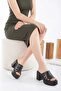 Thick Platform Heeled Women's Slippers