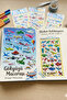 3D Puffy Embossed Holographic Airplane Sticker Pack - Notebook, Phone, and Laptop Decoration Sticker - 4