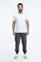 Men's Summer Baggy Cut Ultra Thin Parachute Fabric Sweatpants with Zipper Pockets and Elastic Cuffs - 2