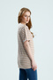 Striped Crew Neck T-Shirt - 6