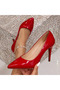 Women's Genuine Leather Heeled Shoes - 4