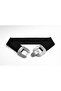 Women's Black Gray Elastic Buckle Wide Belt 1807 Kmr009