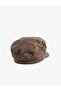 Faux Leather Cap Hat - 3
