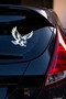 Eagle Car Sticker - Strong Eagle Sticker - Car Engine Sticker 15X14Cm - 2