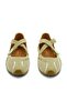 حذاء باليه شبكي من جلد الغزال الأصلي Z631 YARMA SUEDE BEIGE (لون بيج من الجلد المدبوغ) - 3