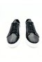 Black Color White Sole Lace-Up Orthopedic Inner and Outer 100% Genuine Leather Casual Daily Shoes Vdz03032 - 5