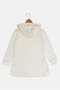 Kids Girl Allover Print Dress, Off White - 2