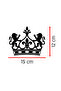 Lion Figured Crown Sticker - Crown Auto Sticker with Lion Detail - Luxury Auto Accessory 15X12Cm - 3