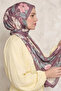 Women's Hijab Shawl Voile Shawl Cupro Silky Textured Wrinkle Resistant Lightweight Shawl - 4