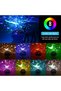 Rotating Starry Projection Night Light Illuminated Disco Ball Table Lamp - 3