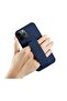 TPU Rubber Silicone Hand Grip Protective Phone Case Cover For Apple iPhone 15 Pro Max Navy Blue - 6