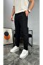 Likralı Basic Pantolon Siyah