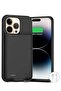 Protective Battery Case Cover For Apple iPhone 13 Pro Max 4500mAh Black