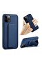 TPU Rubber Silicone Hand Grip Protective Phone Case Cover For Apple iPhone 15 Pro Max Navy Blue - 5