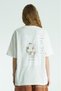 -Women's Printed Oversize T-Shirt 100% Cotton |   Comfortable Fit Short Sleeve 4