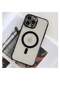 iPhone 12 Pro Max Case, Ultra-Thin Shockproof and Anti-Yellow Protective Cover, Magnetic Phone Cover