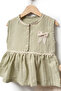 Girl's Bow Detailed 2-Piece Set 3707 Smr - 4