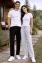 Double Set Premium Men's and Women's 2-Yarn Comfortable Fit Pocketed 2-Piece Sweatpants