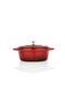 Guss Chef Döküm Deep Pot 20 Cm-Red Tkebt Red - 4