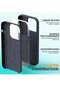 iPhone 14 Pro 6.1-Inch Black Liquid Silicone Case – Anti-Scratch & Shockproof - 3