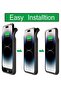 Protective Battery Case Cover For Apple iPhone 13 Pro Max 4500mAh Black - 5