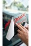 Ataturk Signature Sticker - Large Size Red Color, Compatible with Vehicle, Glass, and License Plate (25.5 X 6.5 cm) - 2