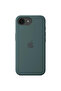 iPhone 16e Silicone Case, Lake Green