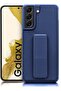 Samsung Galaxy S24 PLUS Case Cover Magnetic Car Mount Kickstand & Holder, Premium Silicone Vertical