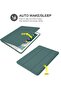 iPad 6th Generation Case, iPad 5th Generation Case with Pencil Holder, Premium Folio Folding Stand S - 5