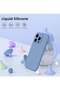 Compatible with iPhone 15 Pro Max Case Shockproof with 2pcs Screen Protectors, Waterproof Liquid Sil - 2