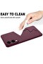 Samsung Galaxy S25 Edge 5G 2025 Premium Soft Liquid Silicone Case Cover – Maroon, Shockproof Protect - 5