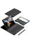 Samsung Galaxy Z Fold 4 Case,Screen Protector Keyboard Leather Case Stylus+Pen Slot Phone Office Kit