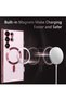Case Compatible with Samsung Galaxy S25 Ultra 6.8" | Clear Magnetic Case for Wireless Charging | Sho - 3