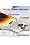 [5 in 1] for iPhone 14 pro max Case, with 2 Pack Screen Protector + 2 Pack Camera Lens Protector, Sl - 2