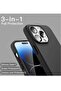 iPhone 14 Pro Max Cover, with 2 Pack Screen Protector + 2 Pack Camera Lens Protector, Liquid Silicon - 2